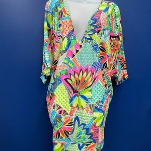 EUC colorful top by Trina Turk.